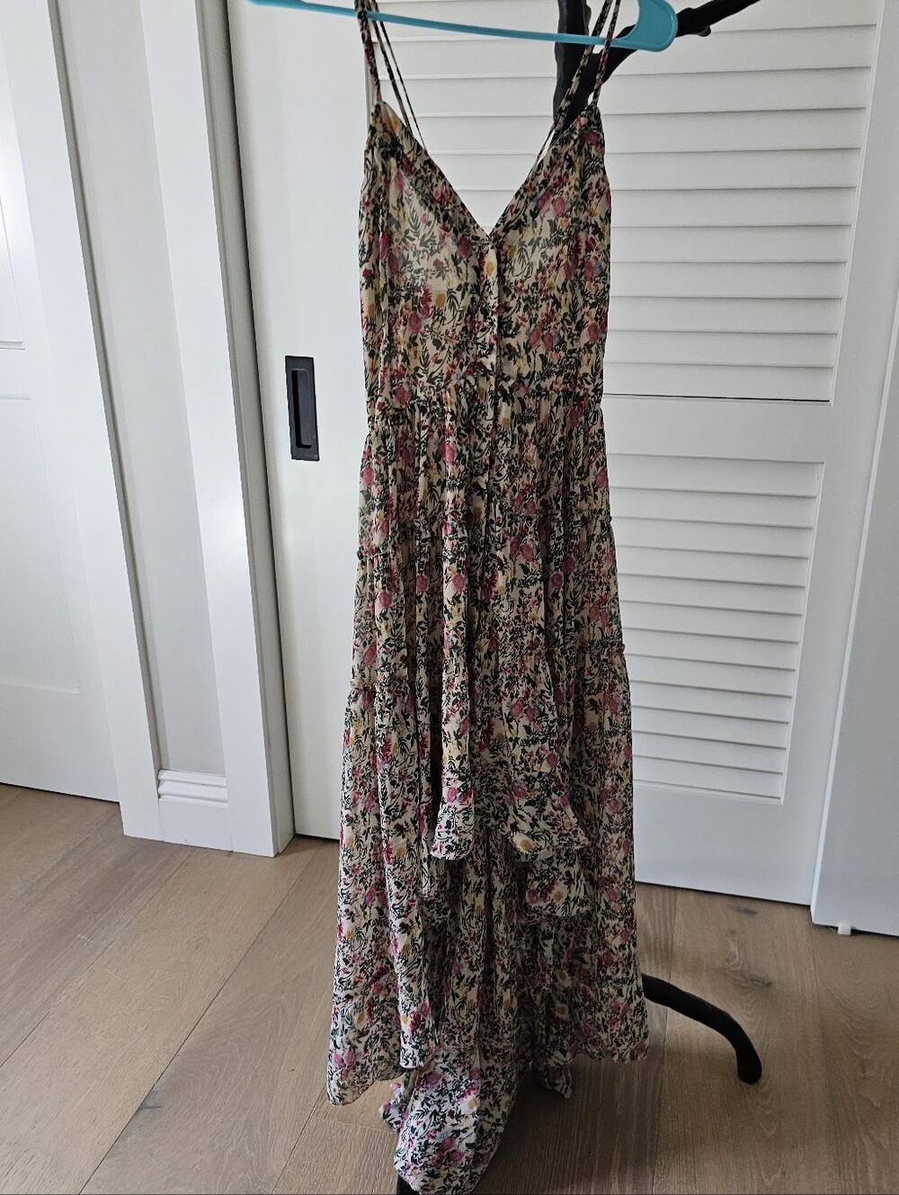 NWT Waverly High-Low Floral Maxi Dress